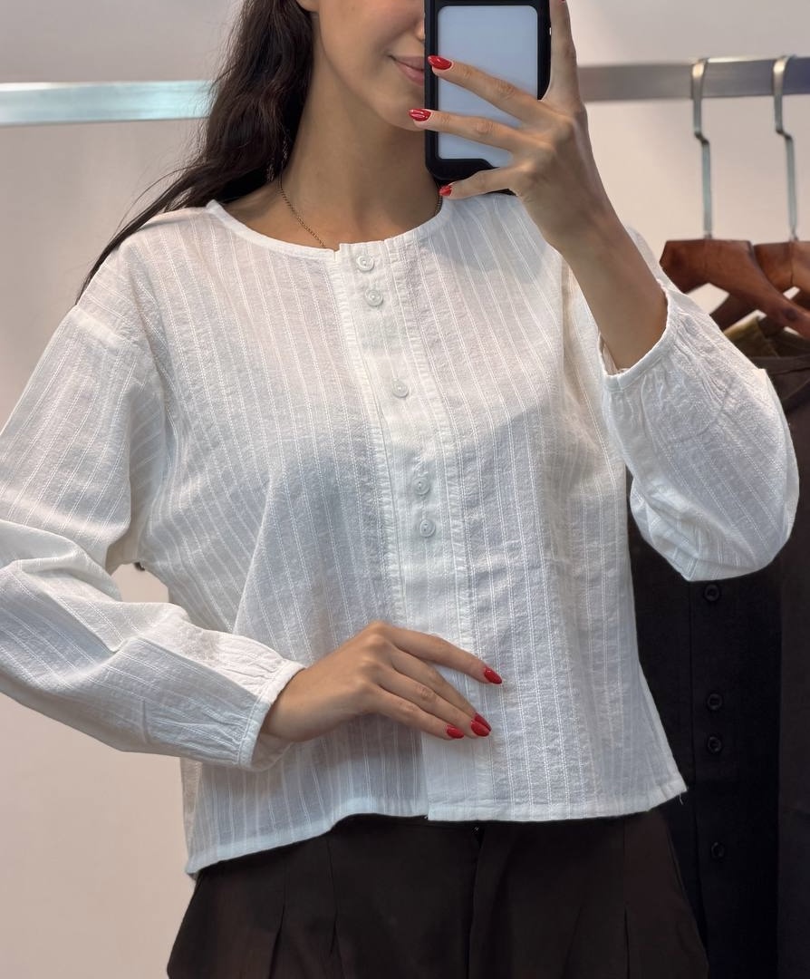کراپ کت زنانه جنس لینن۰۰۱۰